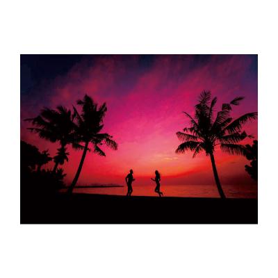 China The Other Back View Of The Couples On The Tropical Beach Full Drill DIY 5d Diamond Painting Kit Toys Supplier Gifts for sale