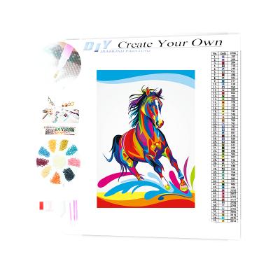 China Other Horse Diamond Painting Tool Set Animal Painting For Kids for sale