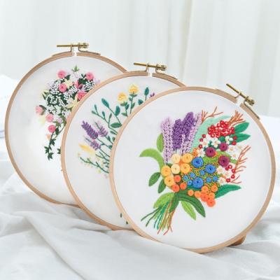 China China DIY Easy Gifts Embroidery Pattern Starter Handmade Chinese Needlepoint Tapestry Crafts Kit For Kids Handwork Craft for sale