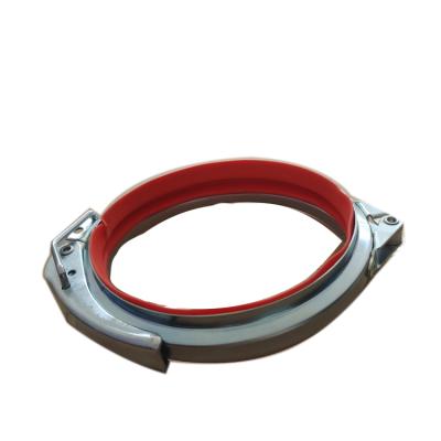 China Quick Release Clamp Quick Release Telescoping Tube Clamps Clamps With Lock And Red Rubber for sale