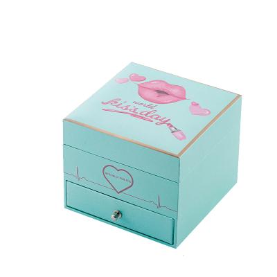 China Recycled Materials Bracel Ring Jewelry Box Luxury Watch Display Boxes Gift Flower Packaging Box for sale