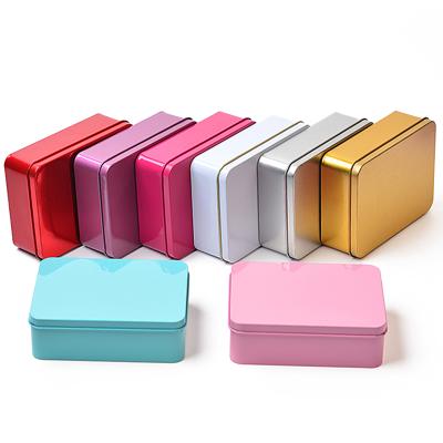 China Luxury Packaging High Quality Rectangle Shape Tin Box Cards Metal Box Kids Toy Box Custom Printed Playing for sale