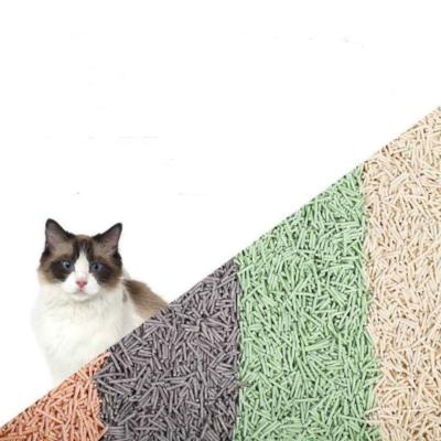 China Cats Easy Clean Tofu Soya Cat Litter Flushable Cat Litter Natural Environmentally Friendly Kitty Cat Litter for sale