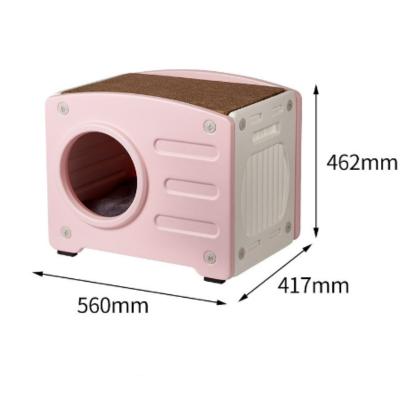 China Stocked Pet Cat Nest New PE Thickened Household Indoor Cat House for sale