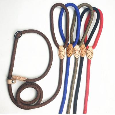 China Stocked Wholesale Quality Heavy Duty Rope Cotton Pet Lead Dog Leash for sale