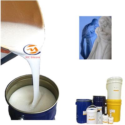 Chine Traitement de condensation de RTV versable et Brushable Tin Cure Silicone Rubber pour des sculptures à vendre