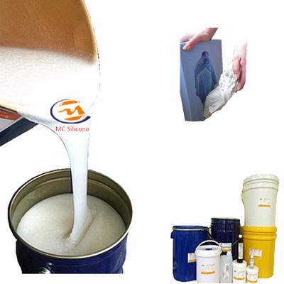 China RTV2 Tin Cure Liquid Silicone Rubber voor het Maken van Kunstmatige Marmeren Steenvormen Te koop