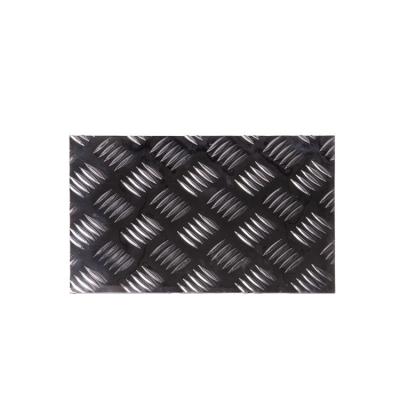 China Transportation factory supplier custom tread checkered checker aluminum plate embossed aluminum sheet for sale