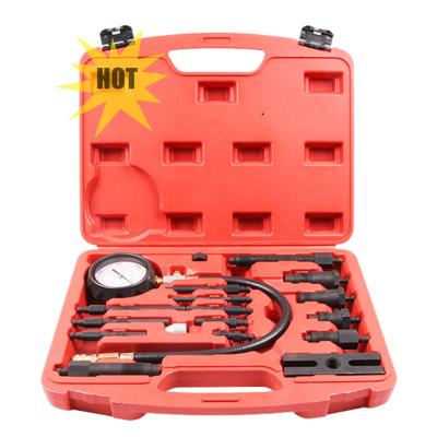 China Auto Repair Factory VIKTEC Customized Portable Compression Tester Car Diagnostic Tools Diesel Engine Compressibility Test Kit for sale