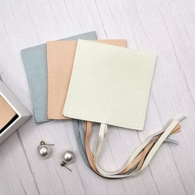 China Natural Vintage / Fashionable Vintage Customize Small Gift Promotion Packaging Suede Mini Jewelry Bags for sale