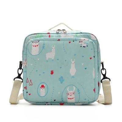 China Single Pack Digital Printing OEM Diaper Shoulder Bag Diaper Handbag Mommy Bag for sale