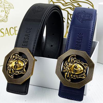 China Famous high quality 1:1 men's women's high quality 2022 fashion luxury L leather belt metal buckle brand new belt with jeans belt for sale