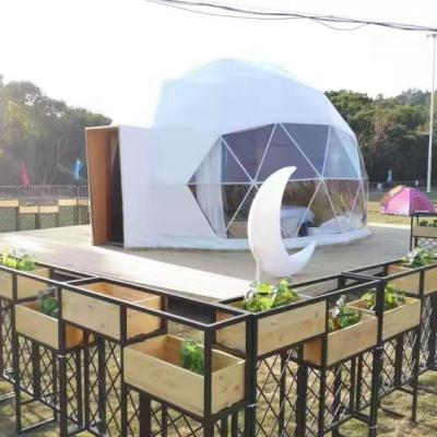 China Economic Outdoor Geodesic Portable Dome Tent Glamping Dome Wedding Event Igloo Glass Dome for sale