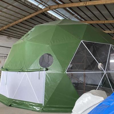 China Large Economic Transparent Garden Igloo Around Dome Tent Igloo Hause PVC Outdoor Dome Tent for sale