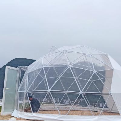 China Economic Transparent PVC Geodesic Outdoor Glass Igloo House Outdoor Garden Garden Igloo for sale