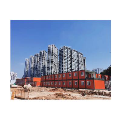 China Luxury Worker's Housing Set Building Sells Flat-pack Housing Container Homes for sale