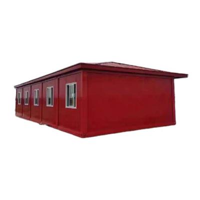 China Factory direct sales low budget luxury 20ft mini sandwich panel family container container house for sale