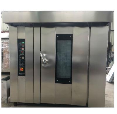 China Professional Hotels Bakery Bread Baking Rotary Oven Price / Rotary Oven For Sell /32trays hot wind rack for sale