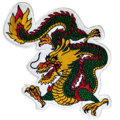 China Viable 3D Dragon Applique Embroidery Patch Factory Direct Sale Wholesale for sale