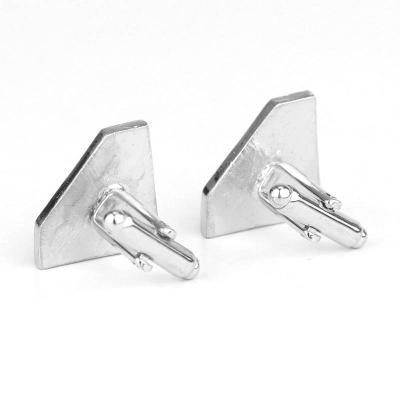 China Custom Logo Super Hero Metal Peripheral Cufflinks Zinc Alloy for sale