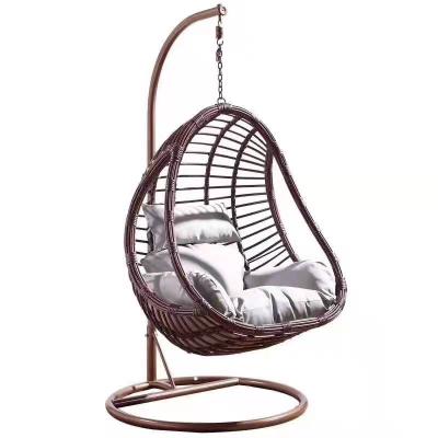 China Contemporary Outdoor Hanging Rope Swing Patio Swing Bedroom Hammock Rattan Swing for sale