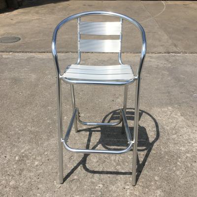 China Modern Outdoor Bar Furniture Aluminum Bar Chair for sale