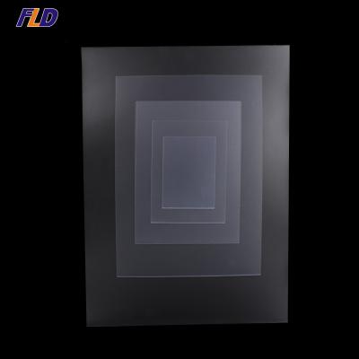 China Supermaerket Poster Display Folded Poster Frames PVC Pocket A4 Cover for sale