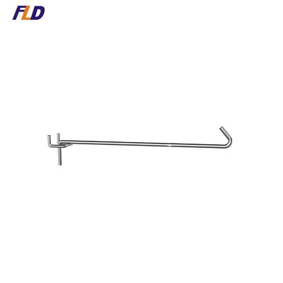 China Retail Steel Pegboard Retail Metal Display Store Supermarket Display Hanging Hooks for sale