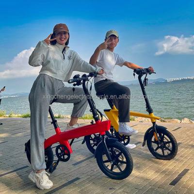 China Aluminum Alloy 36V Disc Brake Folding Red Mountain Bike Aluminum Alloy 36V Bicycle Detachable H2 Detachable ebike LED DisplayElectric Lithium Battery for sale