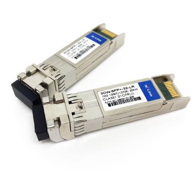 China 10GBASE Ethernet 10G SFP+ WDM single mode 1270/1330nm TX/bidi 1270 1330 1330/1270nm RX 20km 10g SFP module 10g SFP for sale