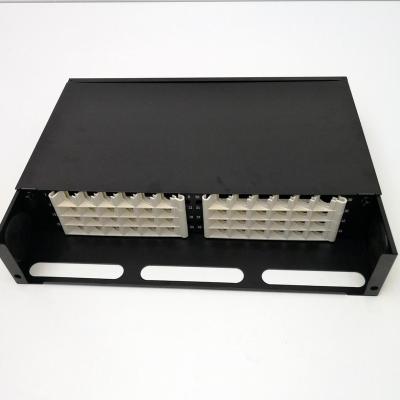 China FTTH low price fiber patch panel 48 core rack mount odf fiber optic odf for sale