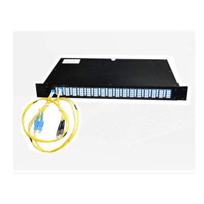 China Access Network 128 DWDM Fiber Optic MUX DEMUX Wavelength Division Add Drop Multiplexer for sale