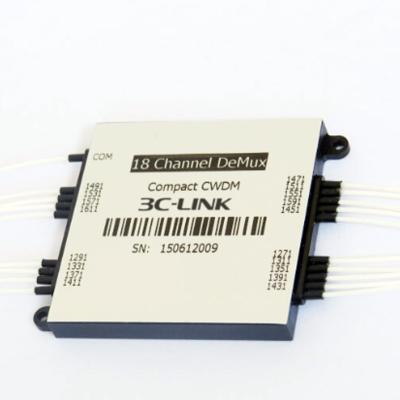 China FTTX from 1260 nm 1620nm compact module to mini CWDM 18CH CCWDM CWDM for sale