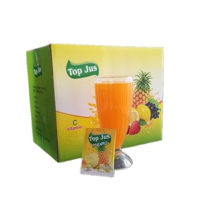 China Natural Top Juice 10g for 2 Liters of Flavor Fruit Juice Powder Free Sugar for sale