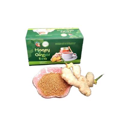 China Instant Tea Powder 18g Moringa Honey Ginger Tea Flavored Ginger Tea and Ginger Tea Crystals for sale