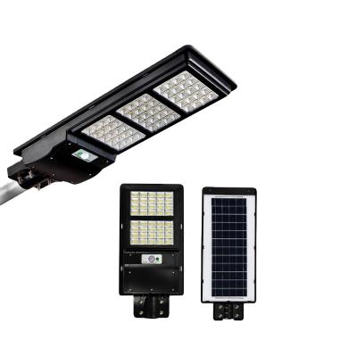 China Outdoor ROAD High Light Performance SMD Control 90w 120w Led All In One Solar Area Light for sale