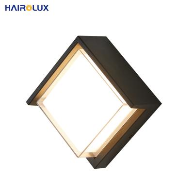 China Modern Garden Home 12W Style Aluminum With Acrylic Warm White Long Lifespan Indoor Outdoor LED Torch Wall Light for sale