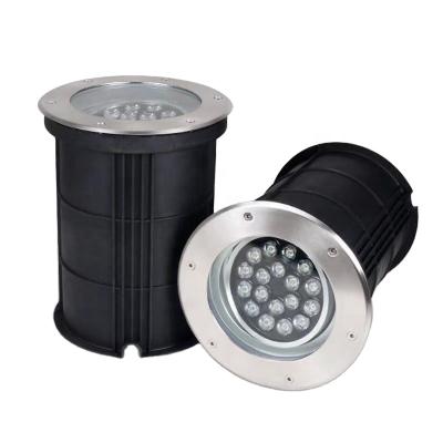 China New Adjustable Garden/Park Stainless Steel IP68 Cover Long Lifespan LED Underground Light for sale