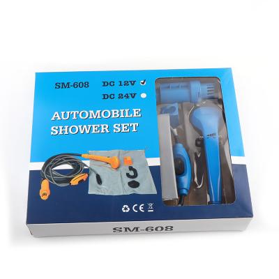 China ABS plastic (acrylonitrile butadiene styrene) Factory High Quality SM-608 Custom Color Automobile Shower Set for All Indoor Purpose for sale