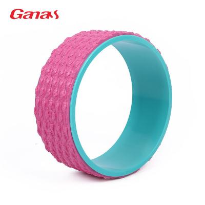 China 2022 Universal Product Yoga Wheel Massage Wheel Exercise Yoga Wheel Fitness Hot Roller For Back for sale