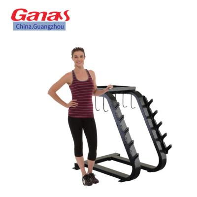 China Guangzhou Factory GANAS Gym Equipment Commercial Fitness Machine 5 Pairs Barbell Rack Machine For Gym for sale