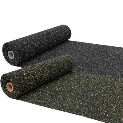 China Fitness Center/GYM Top Selling Gym Tile Fitness Center Rubber Roller Gym Floor Rubber Mat for sale