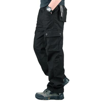 China Anti-Wrinkle Mens Pants Deep Warm Cargo Pants Casual Fleece Pockets Fur Pants Smart Loungewear For Men for sale