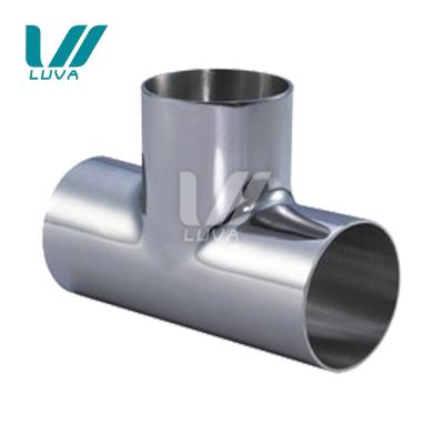 China Cheap 3 Inch Stainless Steel Sanitary Stainless Steel Tee, Three Way Elbow, Pipe Fittings for sale