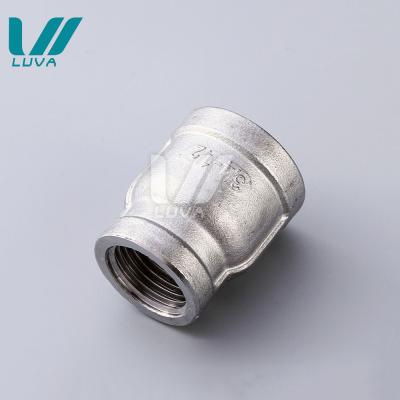 China High Reliability NPT BSPT BSP Stainless Steel Plumbing Fittings Reducing Plunged Socket for sale