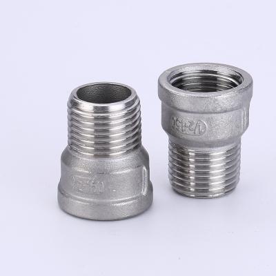 China Industrial Standard Reducing Pipe Fittings Stainless Steel Socket Banded Equal for sale