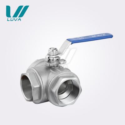 China Kitchen Casting 1000 Stainless Steel Thread Commercial Ball Valves for sale