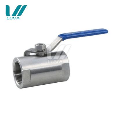 China Kitchen Stainless Steel 304 Female Thread 316 1 PC Commercial Ball Valve / With Handle for sale