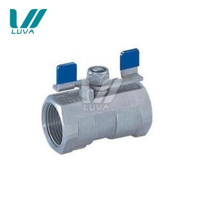 China Kitchen China Manufacturer Commercial Low Pressure Threaded Gas 1PC Butterfly Ball Valve for sale