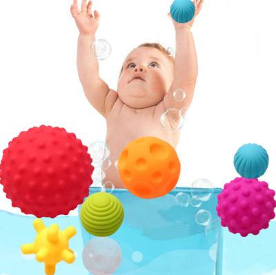 China Eco-friendly 6 Pcs Baby Bath Toys Sets Toddler Kids Gift Sets Children's Water Bathing Toy for sale